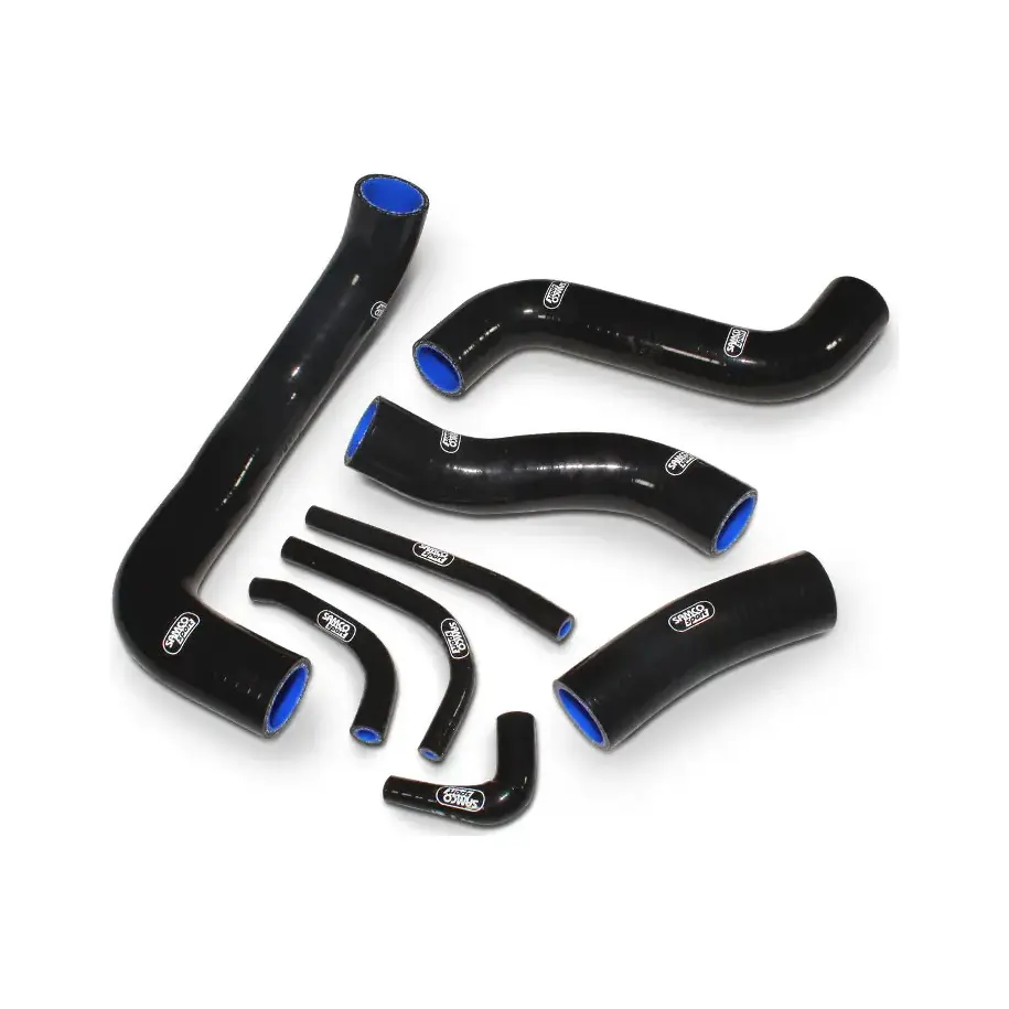 SAMCO SPORT Siliconschlauch Kit classic schwarz für Kawasaki ZRX1100 ZRX1200 ab Modelljahr 1997- nur für Fahrzeuge mit Vergaserenteisung