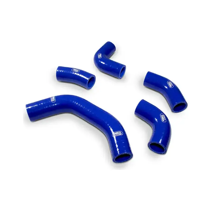 SAMCO SPORT Siliconschlauch Kit OEM Design blau für Kawasaki ZX10R Ninja ZX10RR Ninja Modelljahr 2021-2024