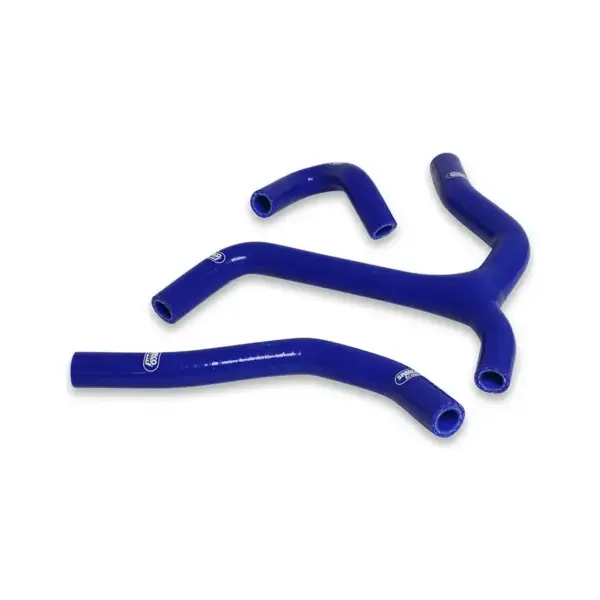 SAMCO SPORT Siliconschlauch Kit Y-Stück - Race Design blau für Kawasaki KX250 (4T), 2025-2026