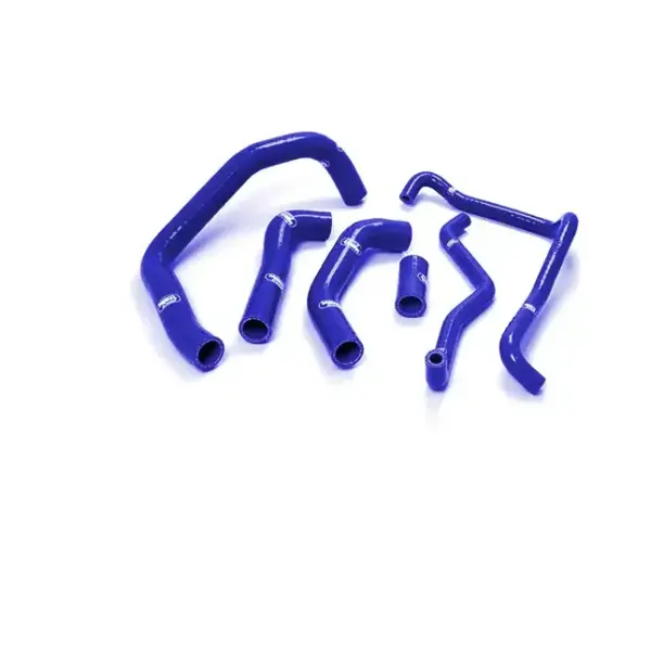 SAMCO SPORT Siliconschlauch Kit blau für Kawasaki ZX10R Modelljahr 2006-2007