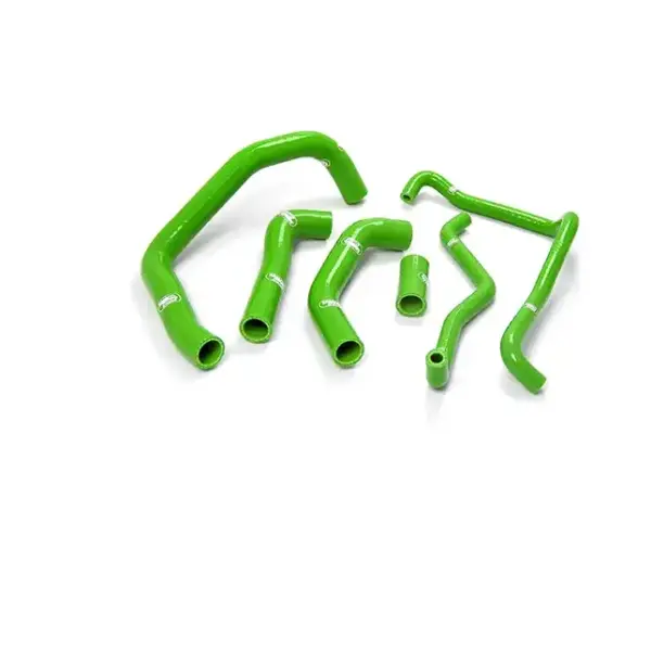 SAMCO SPORT Siliconschlauch Kit grün für Kawasaki ZX10R Modelljahr 2006-2007