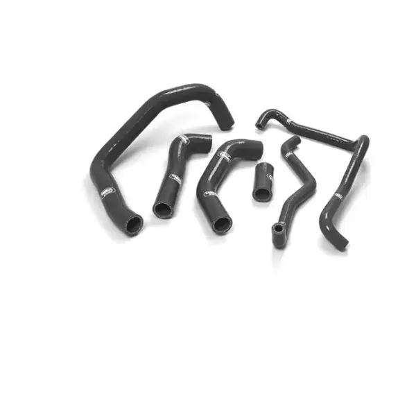 SAMCO SPORT Siliconschlauch Kit classic schwarz matt für Kawasaki ZX10R Modelljahr 2006-2007
