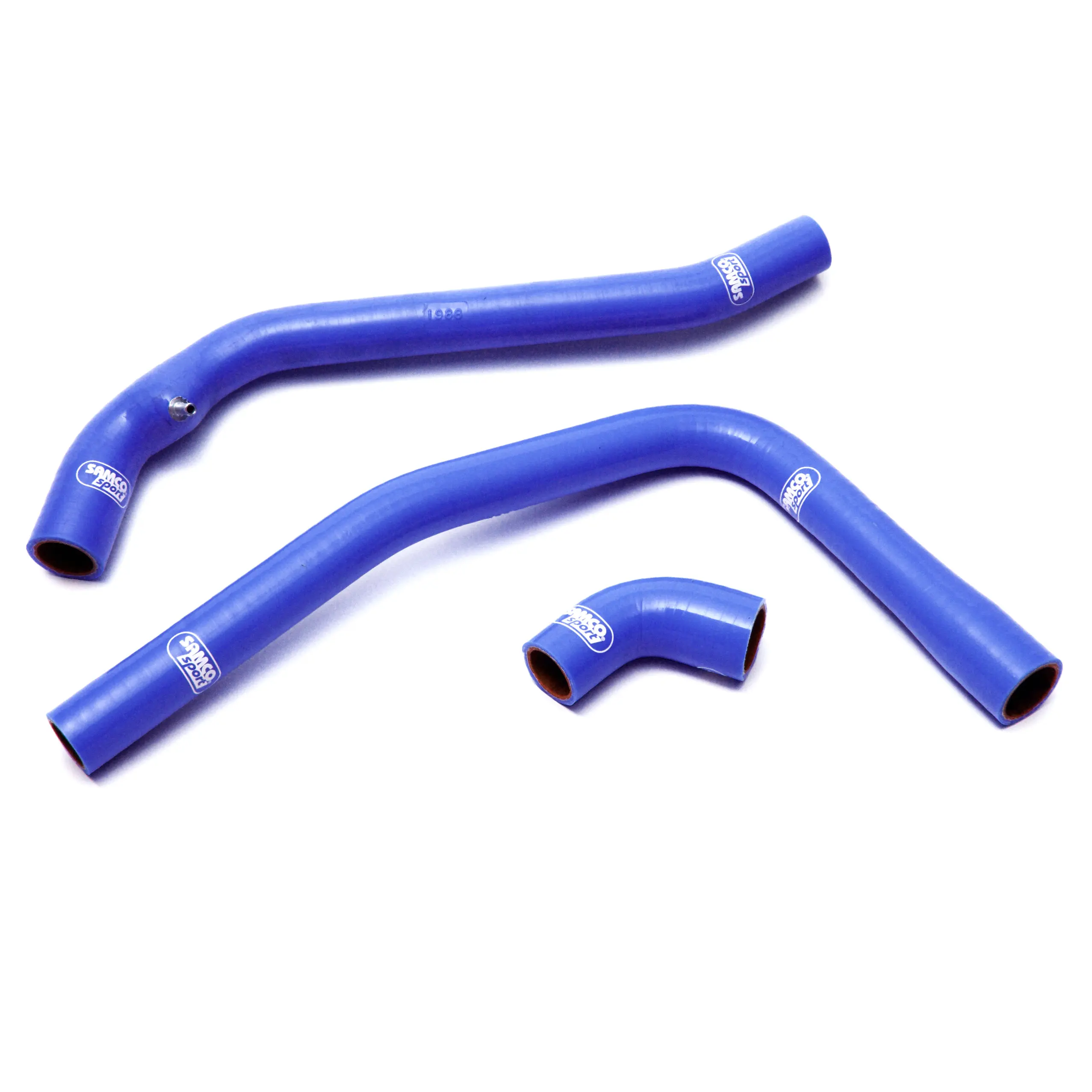 SAMCO SPORT Siliconschlauch Kit blau für Kawasaki ZXR400 Modelljahr 1990-2002 nur UK Modell