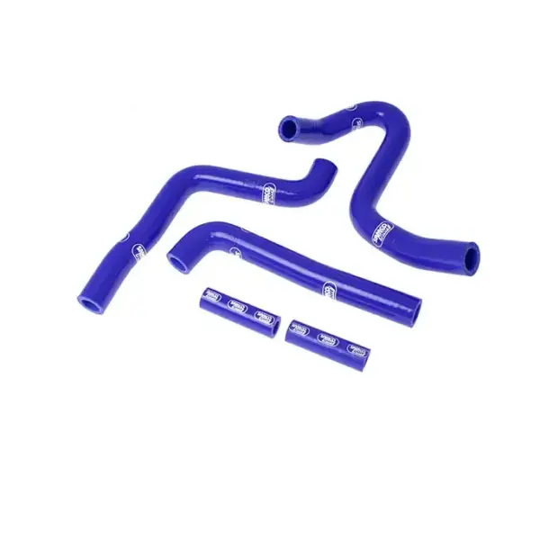 SAMCO SPORT Siliconschlauch Kit blau für Kawasaki KX250 Modelljahr 2003-2004