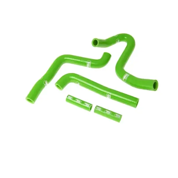 SAMCO SPORT Siliconschlauch Kit grün für Kawasaki KX250 Modelljahr 2003-2004