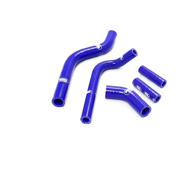 SAMCO SPORT Siliconschlauch Kit blau für Kawasaki KX250F Modelljahr 2004-2005
