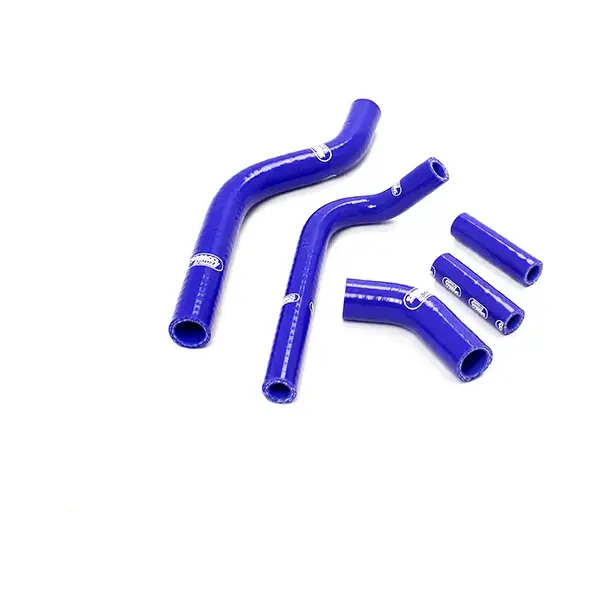 SAMCO SPORT Siliconschlauch Kit blau für Kawasaki KX250F Modelljahr 2004-2005
