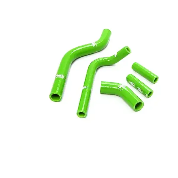 SAMCO SPORT Siliconschlauch Kit grün für Kawasaki KX250F Modelljahr 2004-2005