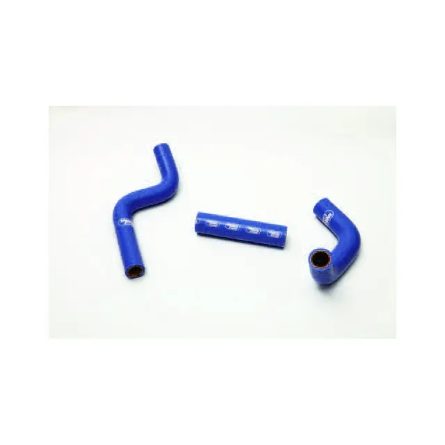 SAMCO SPORT Siliconschlauch Kit blau für Kawasaki KX80 KX85 Modelljahr 1998-2013
