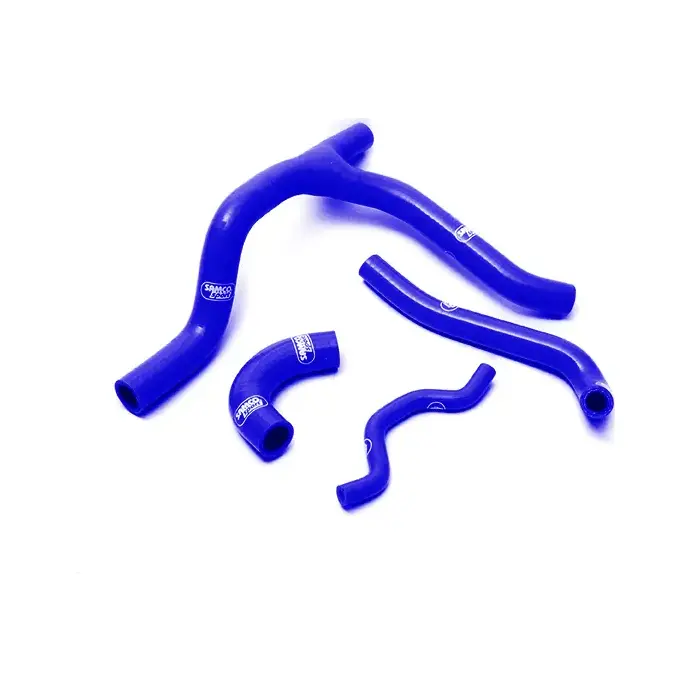 SAMCO SPORT Siliconschlauch Kit blau für Kawasaki KX250F Modelljahr 2006-2008