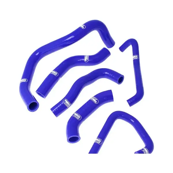 SAMCO SPORT Siliconschlauch Kit blau für Kawasaki ZX6R Modelljahr 2007-2008