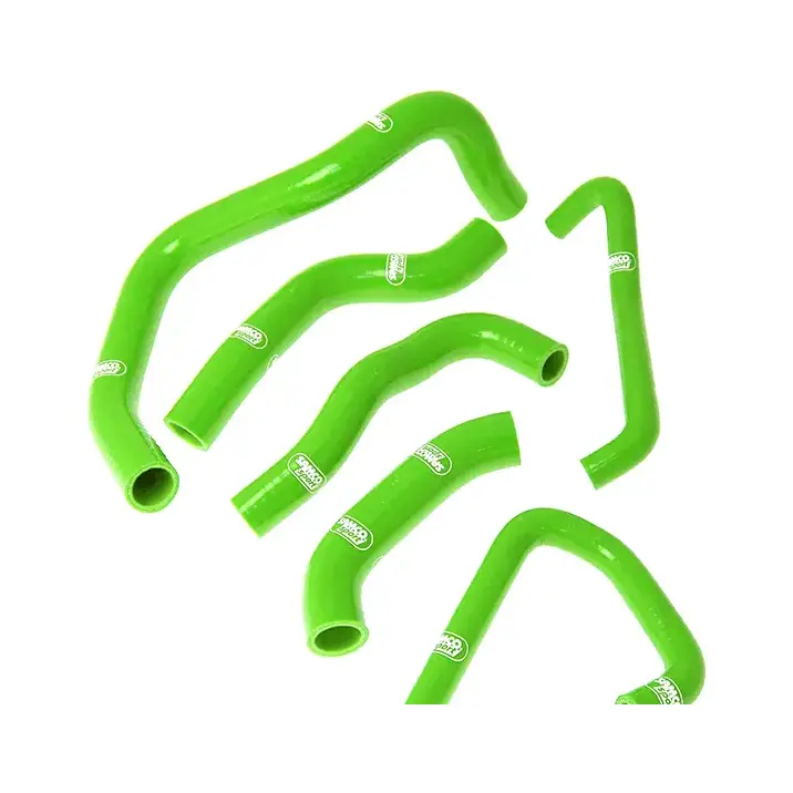 SAMCO SPORT Siliconschlauch Kit grün für Kawasaki ZX6R Modelljahr 2007-2008