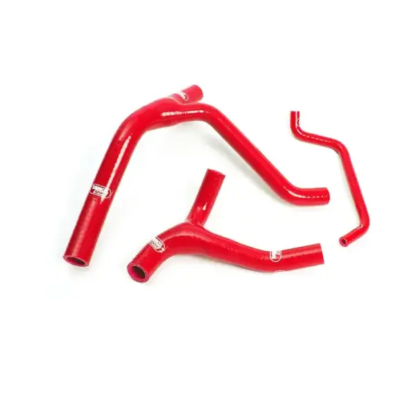 SAMCO SPORT Siliconschlauch Kit rot für Kawasaki KX450F KLX450R Modelljahr 2006-20015