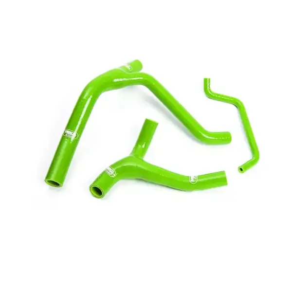 SAMCO SPORT Siliconschlauch Kit grün für Kawasaki KX450F KLX450R Modelljahr 2006-2015