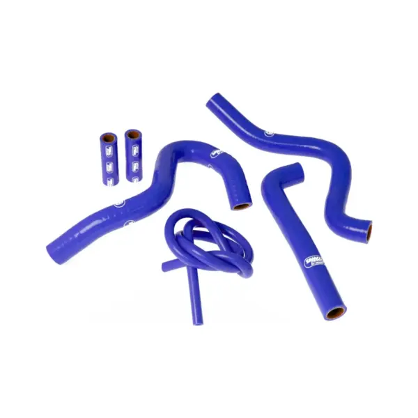 SAMCO SPORT Siliconschlauch Kit blau für Kawasaki KLX400 Modelljahr 2003-2004