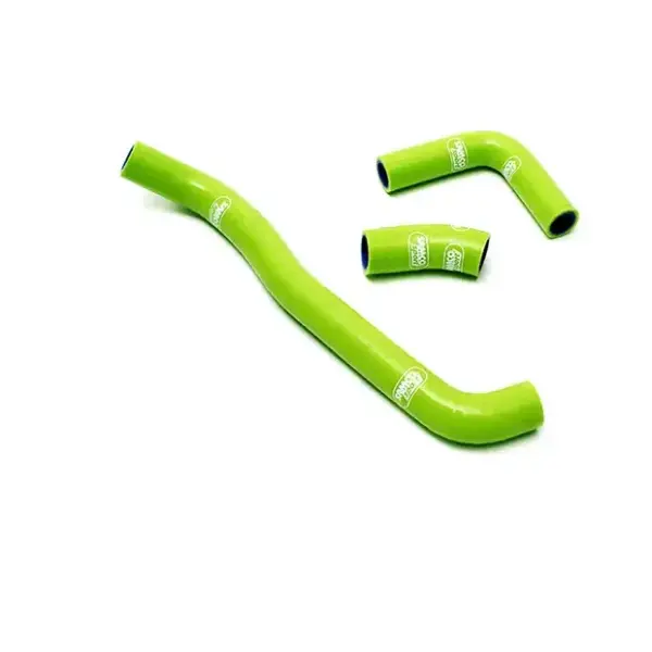 SAMCO SPORT Siliconschlauch Kit grün für Kawasaki KLX400 Modelljahr 2003-2004