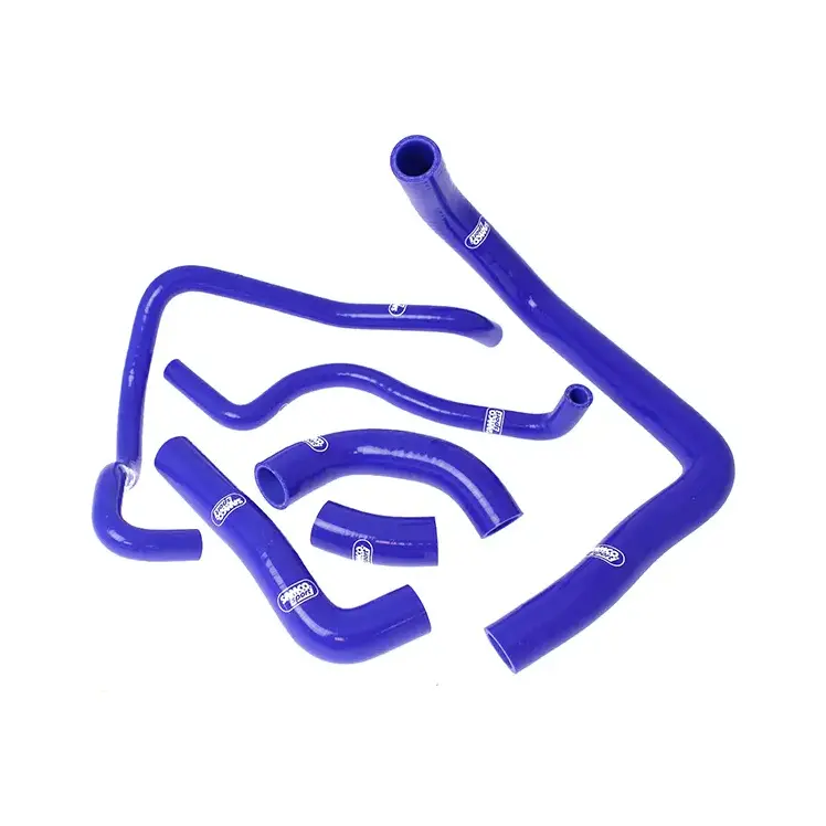 SAMCO SPORT Siliconschlauch Kit blau für Kawasaki ZX10R Modelljahr 2008-2010