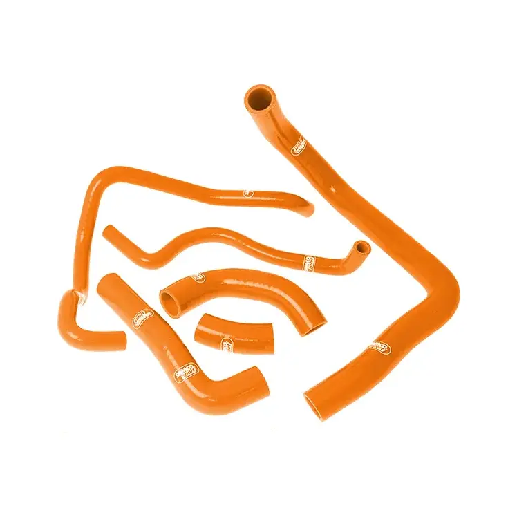 SAMCO SPORT Siliconschlauch Kit orange für Kawasaki ZX10R Modelljahr 2008-2010