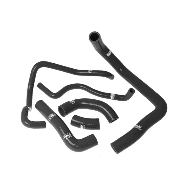 SAMCO SPORT Siliconschlauch Kit schwarz für Kawasaki ZX10R Modelljahr 2008-2010
