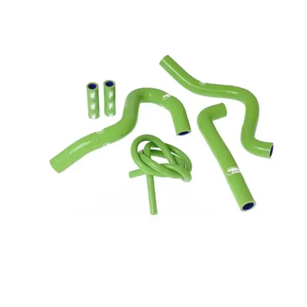 SAMCO SPORT Siliconschlauch Kit grün für Kawasaki KX250 Modelljahr 1994-1998