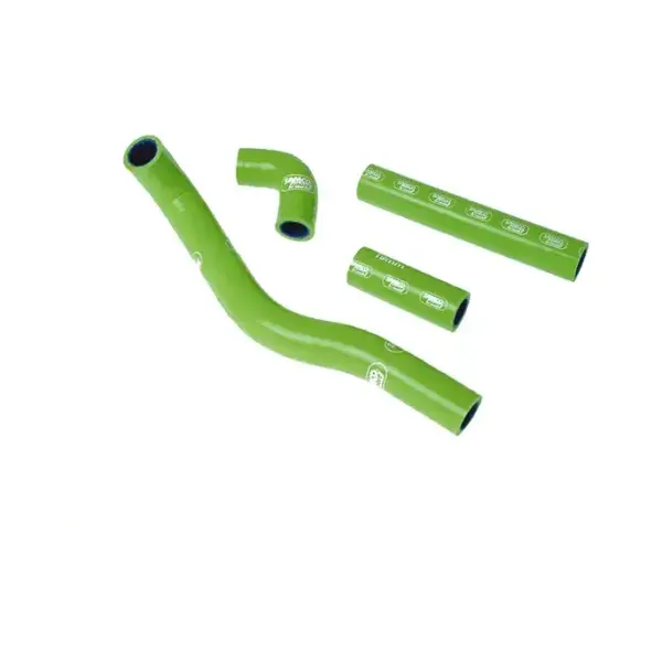 SAMCO SPORT Siliconschlauch Kit grün für Kawasaki KX500 Modelljahr 1983-2004