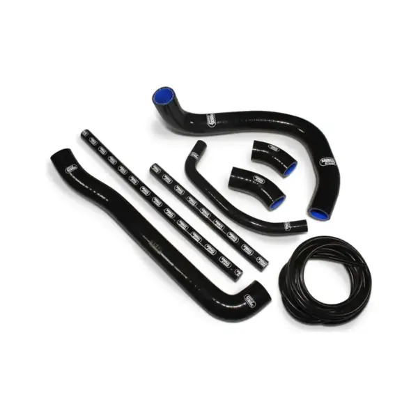 SAMCO SPORT Siliconschlauch Kit schwarz für Kawasaki ZXR750 Modelljahr 1991-1995