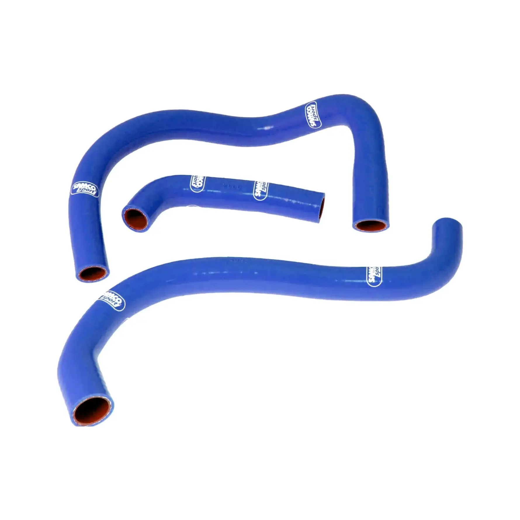 SAMCO SPORT Siliconschlauch Kit blau für Kawasaki ZXR400 nicht für H2 Modell Modelljahr 1988