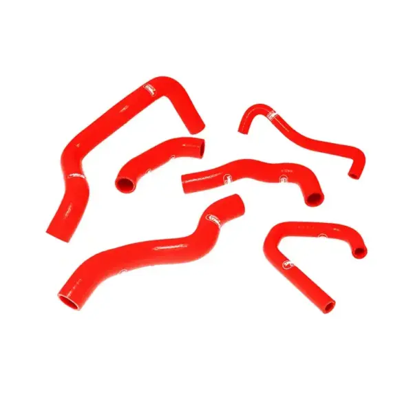 SAMCO SPORT Siliconschlauch Kit rot für Kawasaki ZX6R Modelljahr 2009-2023