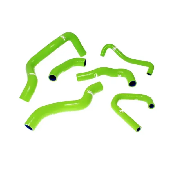 SAMCO SPORT Siliconschlauch Kit grün für Kawasaki ZX6R Modelljahr 2009-2023
