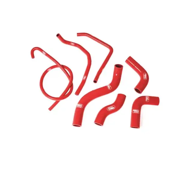 SAMCO SPORT Siliconschlauch Kit rot für Kawasaki Z1000 Modelljahr 2003-2006