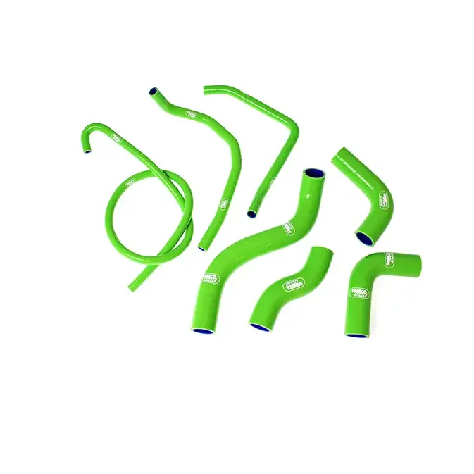 SAMCO SPORT Siliconschlauch Kit grün für Kawasaki Z1000 Modelljahr 2003-2006