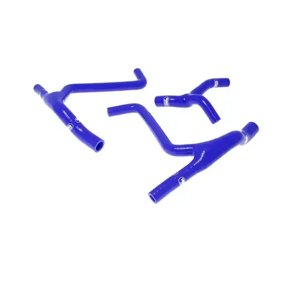 SAMCO SPORT Siliconschlauch Kit blau für Kawasaki KX450F Modelljahr 2009