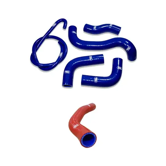 SAMCO SPORT Siliconschlauch Kit rot für Kawasaki Z750 Modelljahr 2004-2006