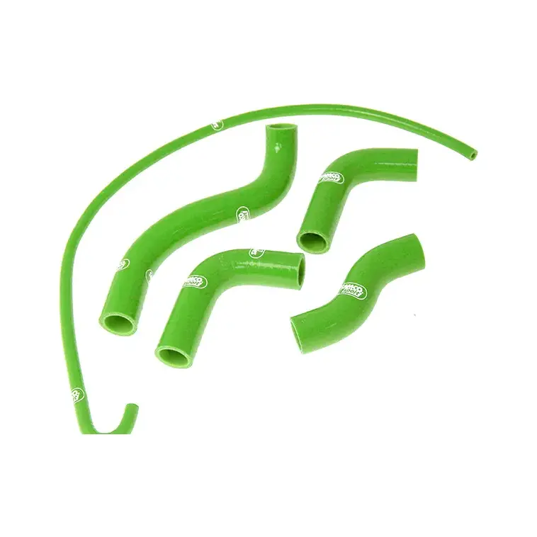 SAMCO SPORT Siliconschlauch Kit grün für Kawasaki Z750 Modelljahr 2004-2006