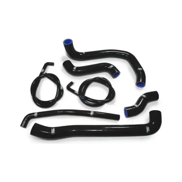 SAMCO SPORT Siliconschlauch Kit schwarz für Kawasaki ZXR750 Modelljahr 1988-1989
