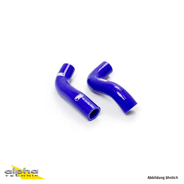 SAMCO SPORT Siliconschlauch Kit blau für Kawasaki ER6f ER6n Modelljahr 2005-2016