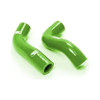 SAMCO SPORT Siliconschlauch Kit grün für Kawasaki ER6f ER6n Modelljahr 2005-2016