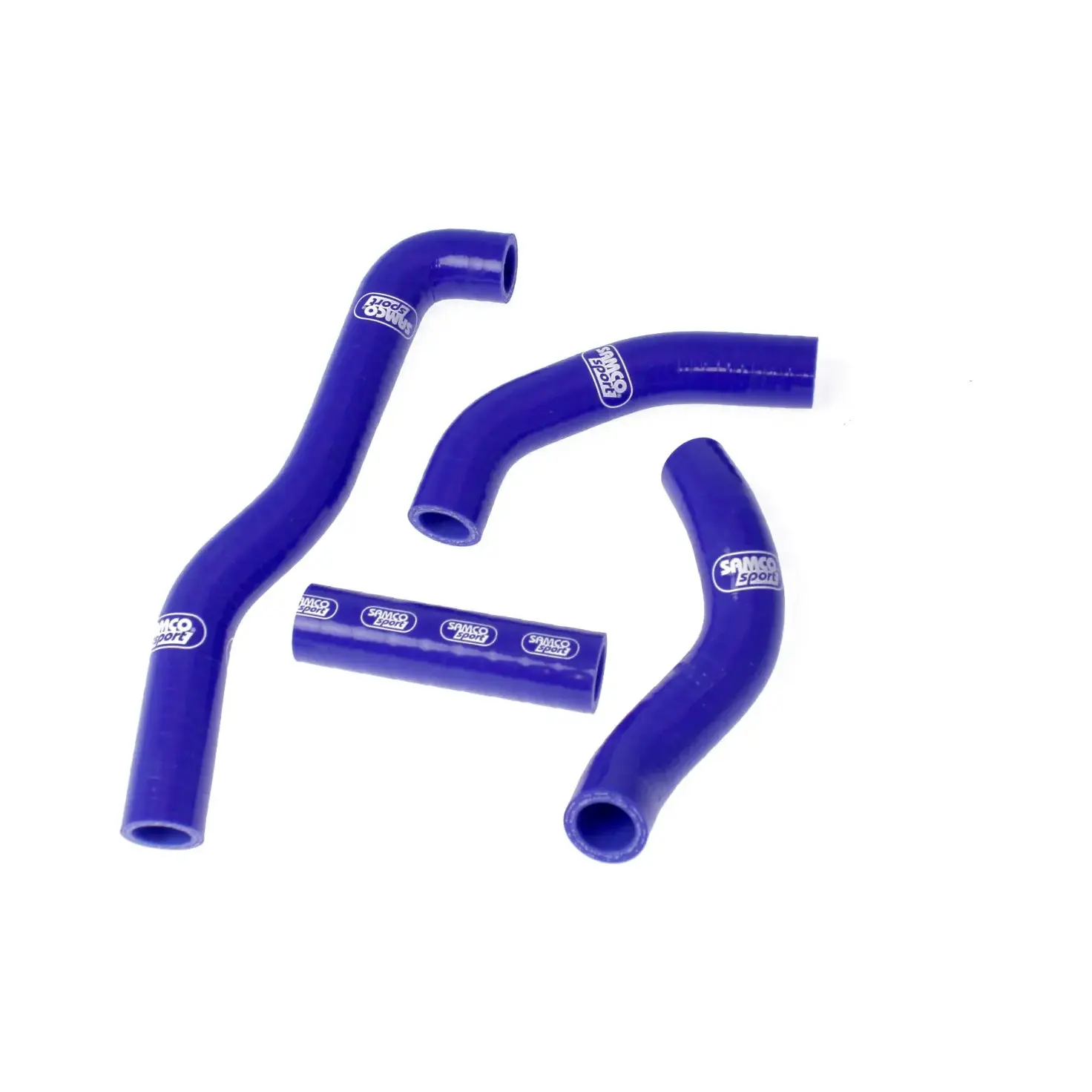 SAMCO SPORT Siliconschlauch Kit blau für Kawasaki KX250 Modelljahr 1987-1989