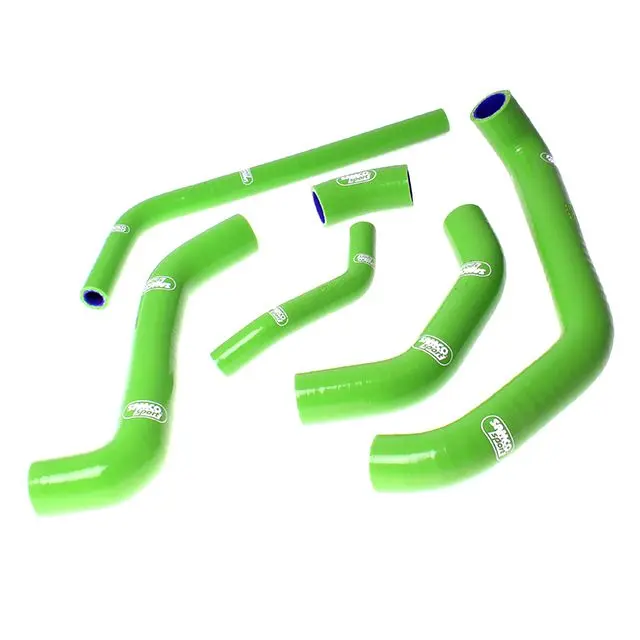 SAMCO SPORT Siliconschlauch Kit grün für Kawasaki ZX10R Modelljahr 2011-2015