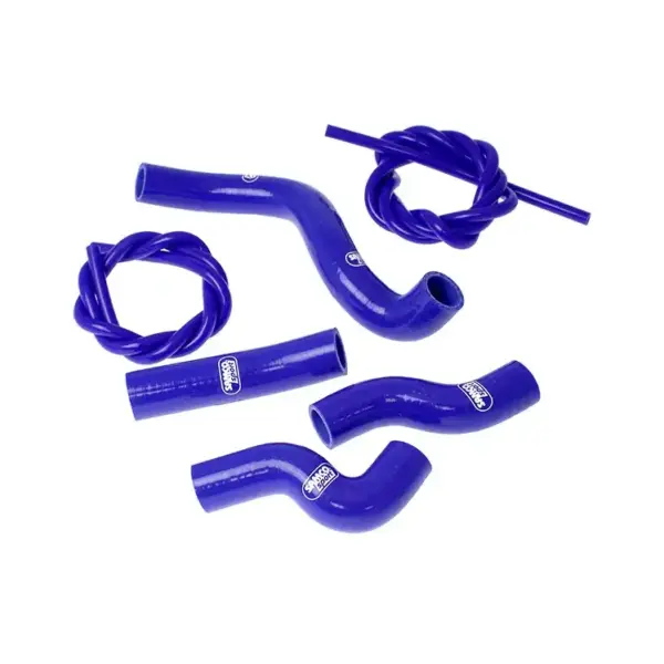 SAMCO SPORT Siliconschlauch Kit blau für Kawasaki Z750 Z750R Modelljahr 2007-2012