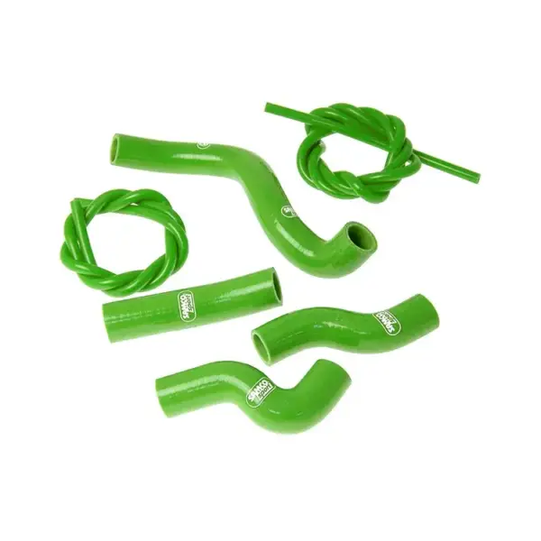 SAMCO SPORT Siliconschlauch Kit grün für Kawasaki Z750 Z750R Modelljahr 2007-2012
