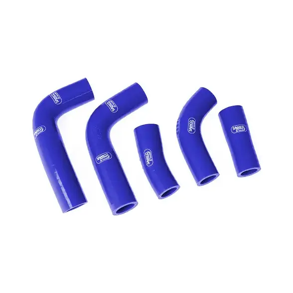 SAMCO SPORT Siliconschlauch Kit blau für Kawasaki Ninja 250R Modelljahr 2008-2012