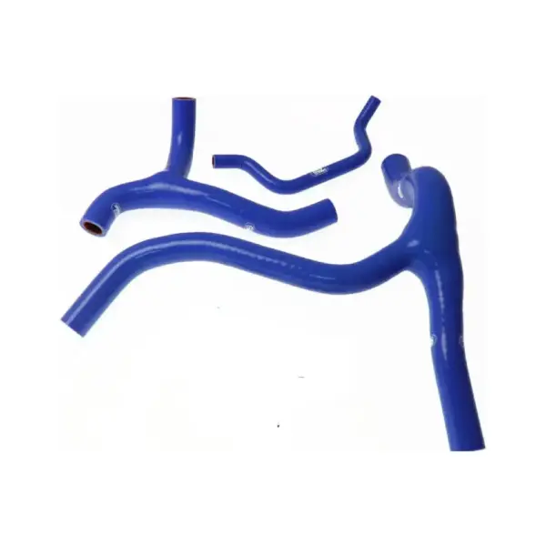 SAMCO SPORT Siliconschlauch Kit nur mit Boyesen Wasserpumpe blau für Kawasaki KX450F Modelljahr 2012-2015