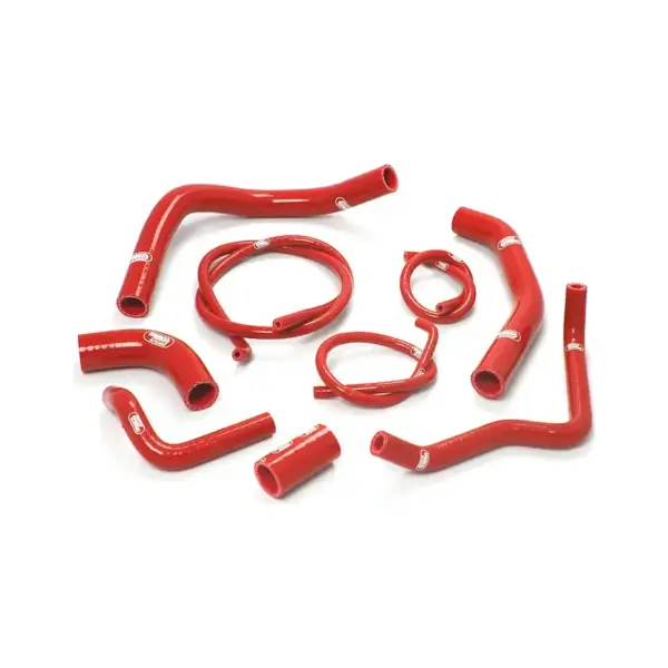 SAMCO SPORT Siliconschlauch Kit rot für Kawasaki Z1000 Modelljahr 2010-2013