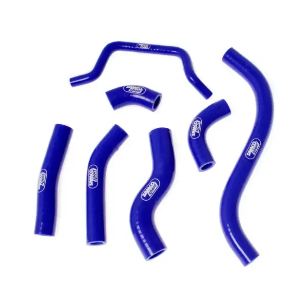 SAMCO SPORT Siliconschlauch Kit OEM Design blau für Kawasaki KX450F Modelljahr 2012-2015