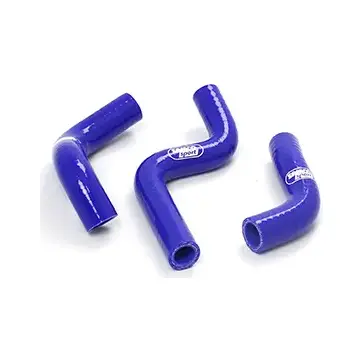 SAMCO SPORT Siliconschlauch Kit blau für Kawasaki KX85 KX112 KX100 Modelljahr 2014-2023
