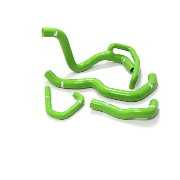 SAMCO SPORT Siliconschlauch Kit Race Bike Hoses grün für Kawasaki ZX6R Modelljahr 2009-2024