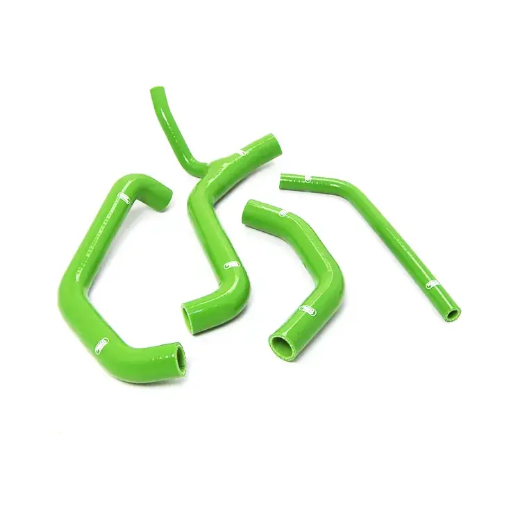 SAMCO SPORT Siliconschlauch Kit Race Bike Design grün für Kawasaki ZX10R Modelljahr 2011-2015