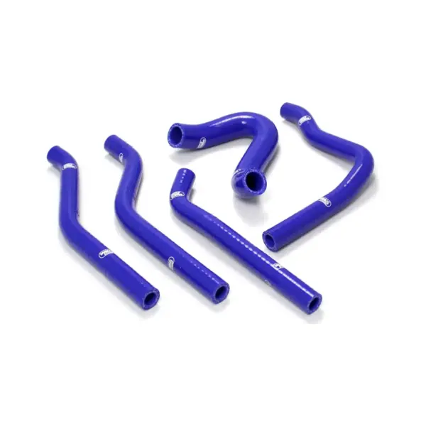 SAMCO SPORT Siliconschlauch Kit blau für Kawasaki KX250 Modelljahr 1990-1991