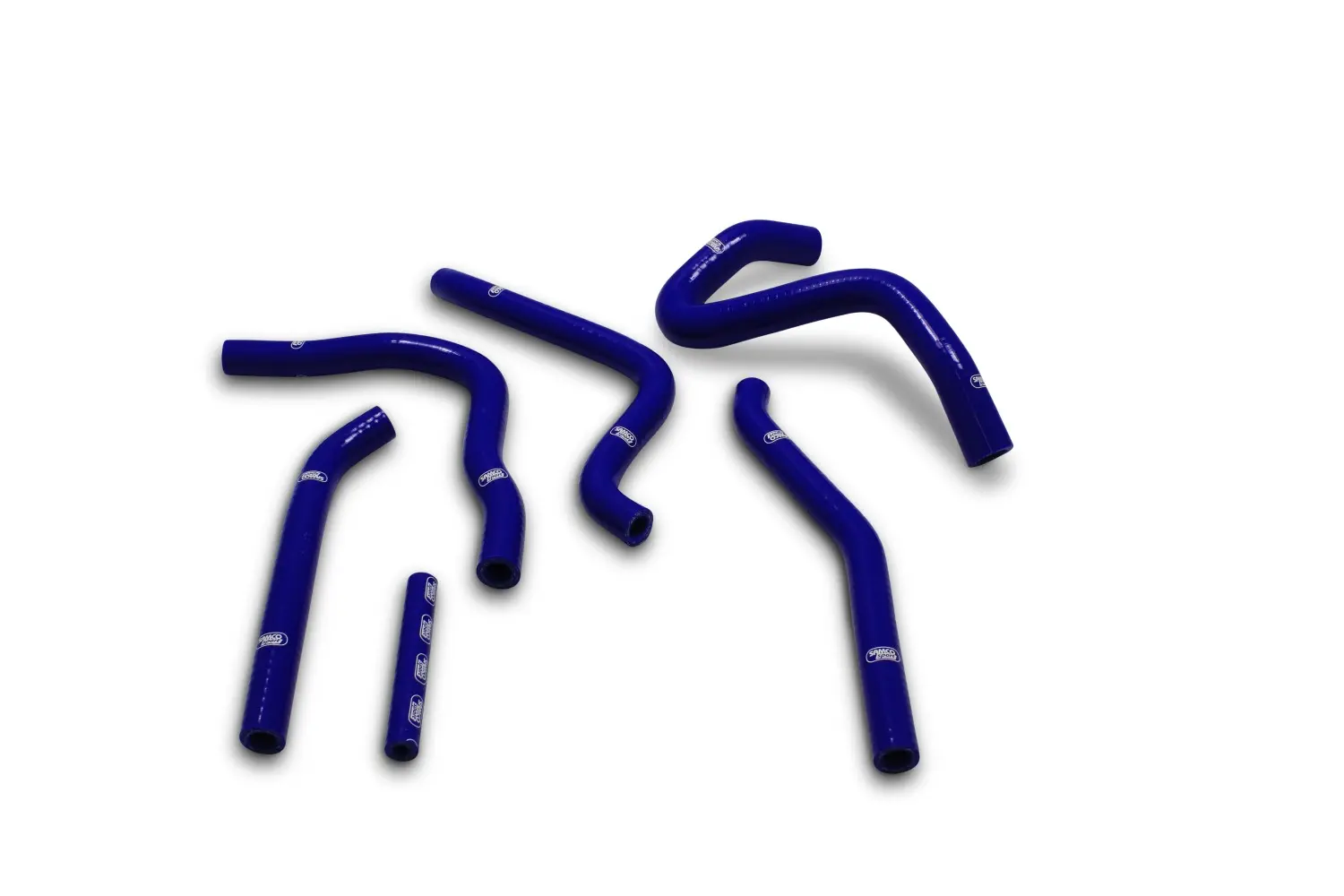 SAMCO SPORT Siliconschlauch Kit blau für Kawasaki KX250 Modelljahr 1992-1993